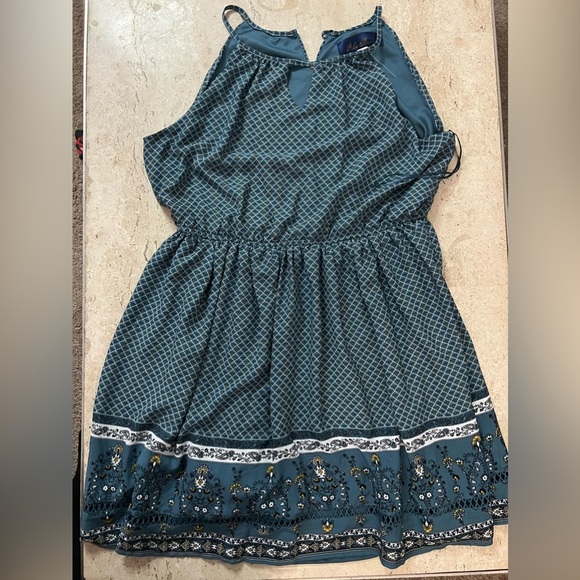 Blue Rain Dresses & Skirts - Francesca’s Blue Rain Dress Size XL